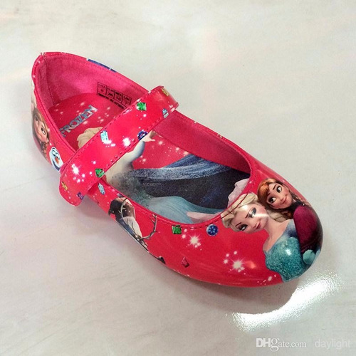 Hermosos Zapatos Serie Frozen Y Princesa Sofia Importados