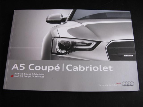Mercurio Peruano: Libro Automotriz Auto Audi A5 Coupe L104