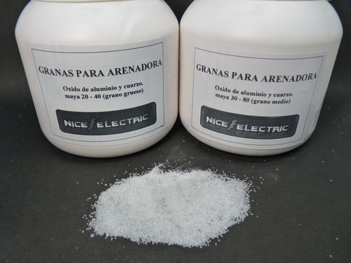 Granas Para Arenado Con Cuarzo Oxido De Aluminio X 5 Kilos