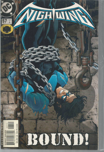 Nightwing N° 57 - Em Inglês - Editora Dc - Formato 16,5 X 26 - Capa Mole - 2001 - Bonellihq Cx445 G23