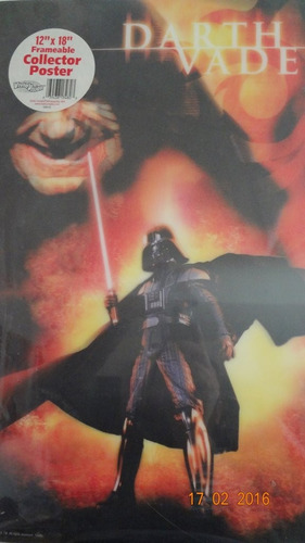 Poster 3d Lenticular De Darth Vader Y Sidious Star Wars