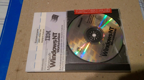 Windows Nt Original Y Sellado Con Manual Y Clave