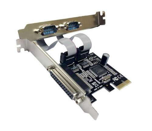 Tarjeta Encore Pci-e X1 Un Paralelo Db25 + Dos Seriales Db9