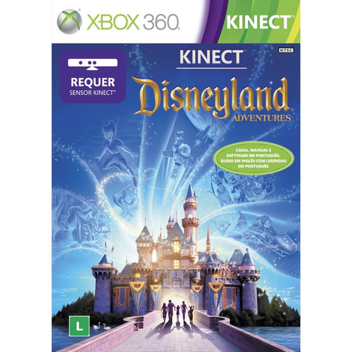 Kinect Disneyland Adventures X360 Midia Fisica Lacrado