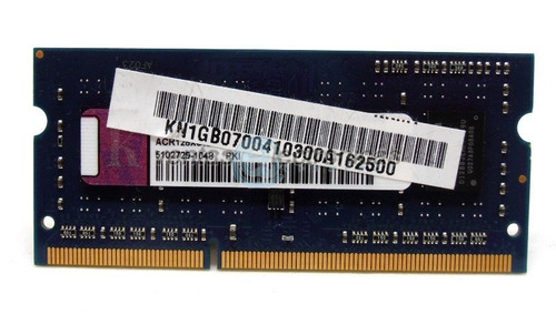 Lote De 10 Memorias Ram De 1gb 1rx8 Pc3-10600s Ipp9