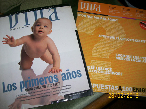 Revista Viva - Lote De 2 + 2 Suplementos.