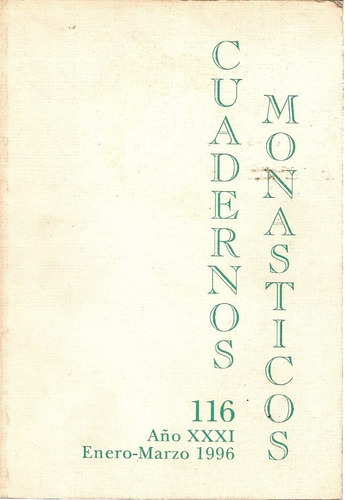 Cuadernos Monasticos Nro. 116