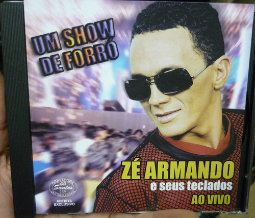 Cd  Zé Armando E Seus Teclados  -  Vol  3    