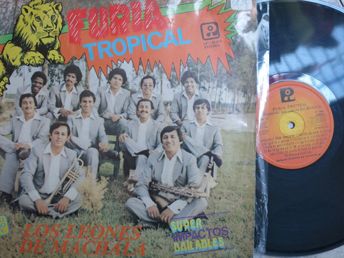 Vinyl Vinilo Lp Acetato Leones De Machala Furia Tropical