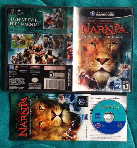 Chronicles Of Narnia Cronicas / Disney  / Gamecube Gc &  Wii
