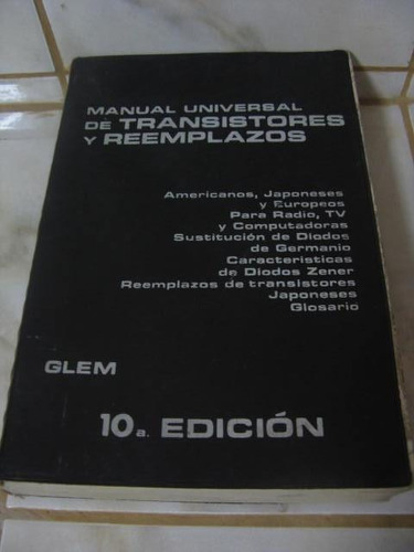 Mercurio Peruano: Libro Manual De Transistores Glem 10  L5