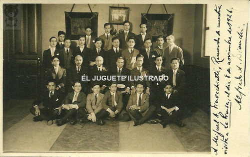 Fg22 Foto Postal La Prensa Diario 1926 Periodico