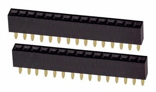 Pin Header Hembra 15 Pines, 2.54 Mm, 10 Piezas