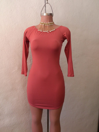 Moda Sexy Vestido Salmon Tela Piel De Durazno Casual Fiesta | Meses sin intereses Moda Sexy Vestido Salmon Tela Piel De Durazno Casual Fiesta | Meses sin intereses