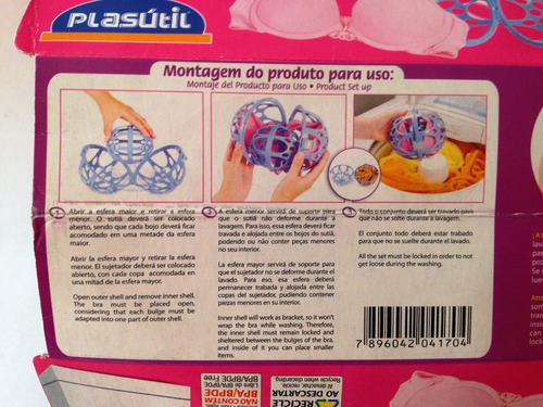 Protetor Para Lavar Sutiã E Roupa Finas Em Maquina De Lavar