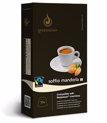 Cápsulas Para Nespresso ® Gourmesso Sabor Almendra