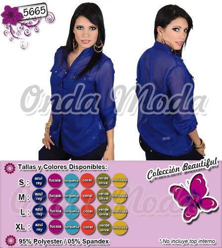 Imagen 6 de 6 de Blusas Faldas Camisa Importadas Dama Vestidos Casuales Mayor