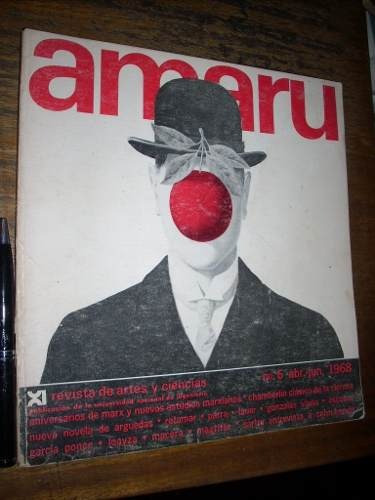 Revista De Artes Y Ciencias Amaru Nº 6 1968 Ver Portada Lima