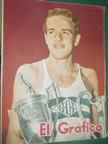 Revista Grafico 1946 Atlanta Campeon Primera B Miori Maraton