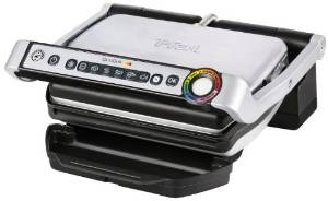 T-fal Gc702 Optigrill Acero Inoxidable Cubierta Parrilla Elé