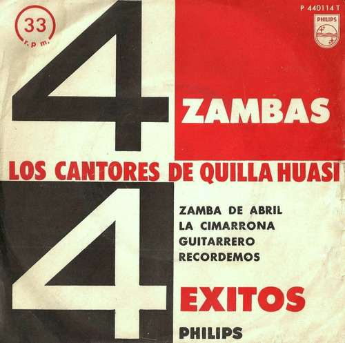 Los Cantores De Quilla Huasi    4 Zambas 4 Exitos     Simple