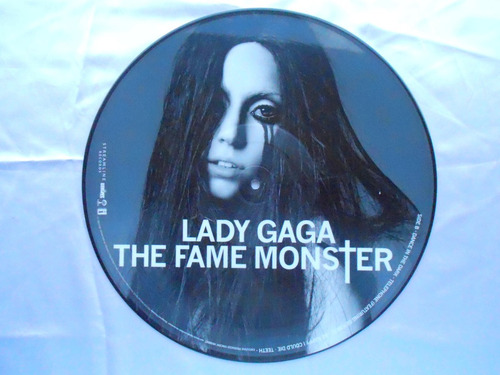 Lp Picture Disc Lady Gaga- Lady Gaga The Fame Monster