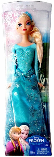 Muñeca De Elsa De La Película Frozen De Disney Mattel