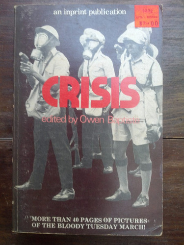 Crisis (oil & Sugar Strike In Trinidad Tobago1975). Baptiste