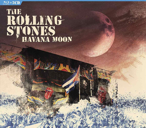 Blu Ray Cd Rolling Stones Havana Moon 3 Discos