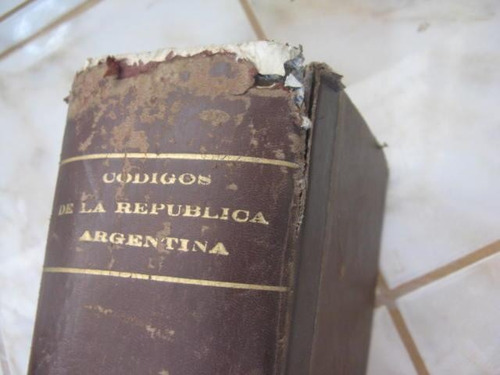 Mercurio Peruano: Libro Codigo  Argentina 1924  L2 Dh5eh
