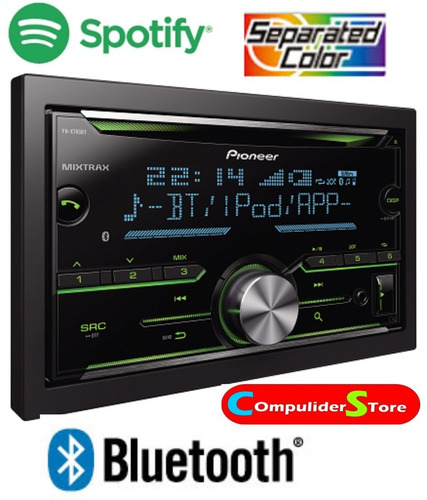 Stereo Pioneer Fh X 785 Bt Doble Din Bluetooth Usb Reem 775