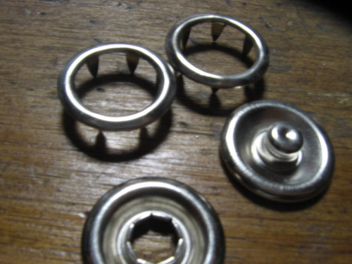 Broche Aro 21mm Niquel X 100 Unidades Mas Matriz