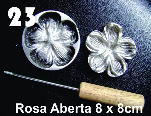 Frisador Modelagem De Flores Tecidos Eva Rosa Aberta 23