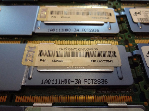 Imagem 8 de 9 de Memoria 4gb Pc2-5300f Ibm System X3400 7973 7974 7975 7976