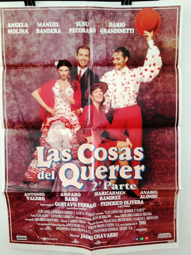 Afiche De Cine Original - Las Cosas Del Querer