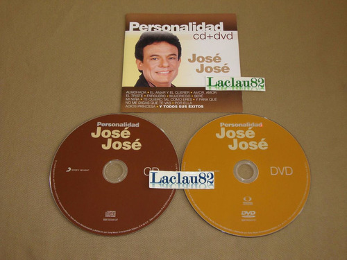 Jose Jose Personalidad 2014 Sony Cd + Dvd