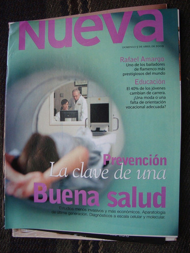 Revista Nueva 5/4/2009 Rafael Amargo Educacion Salud