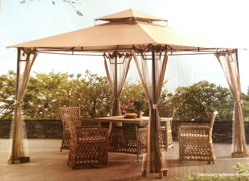 Pérgola Gazebo Carpa Patio/jardín 3x3