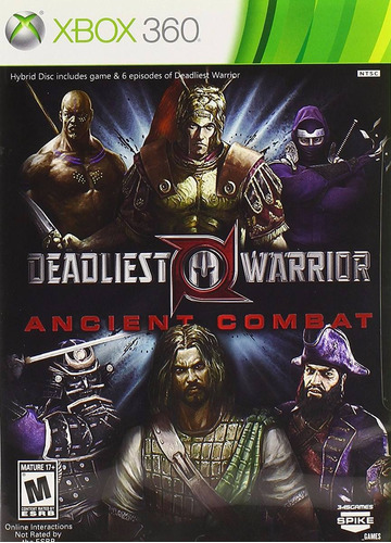 Deadliest Warrior Ancient Combat Nuevo Sellado Xbox 360