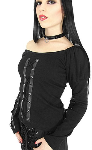 Blusa  Goth Rock Punk