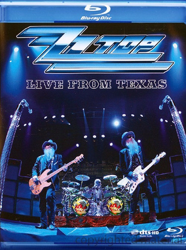 Blu Ray Zztop Live From Texas