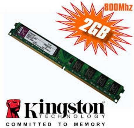 Kingston Memoria Ram Drr2 2gb 800mhz