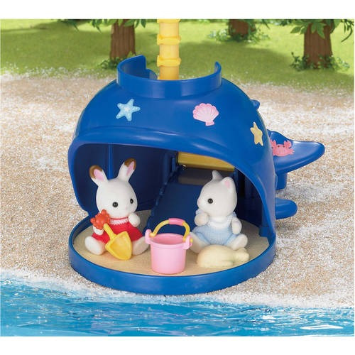 Ballena Splash And Play  Calico Critters Ballena No Incluye