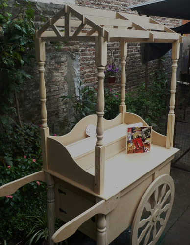 Carro Candy Bar Belmonte Para Eventos Con Techo Completo Mercado Libre