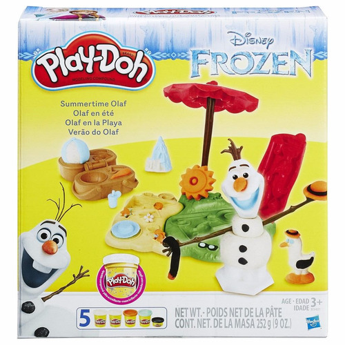 Brinquedo Play Doh Verão Do Olaf Frozen Hasbro B3401