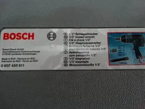 Comprar Llave De Impacto Neumática De 1\u002F2 Marca Bosch Con Accesorios
