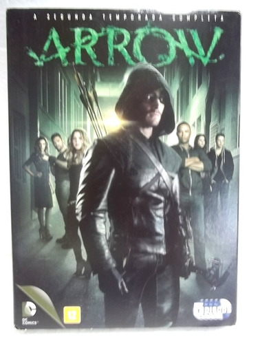 Arrow 2° Temporada Completa 5 Dvds Original Frete R$15,00