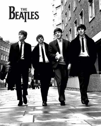 Poster Importado De Los Beatles - In London - 40 X 50 Cm
