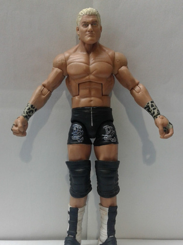 Wwe Elite Dolph Ziggler Figura Muñeco Abierto Mattel