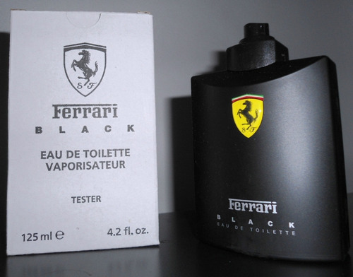 Tester Perfume Ferrari Black Procedencia Original